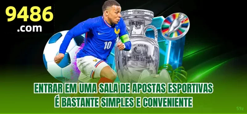 Imagem promocional das apostas esportivas da 59z